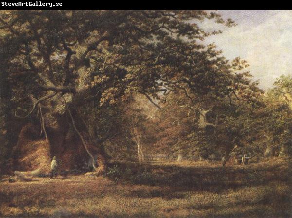 Alfred wilson cox The Woodmans'Bower,Birkland,Sherwood Forest (mk37)